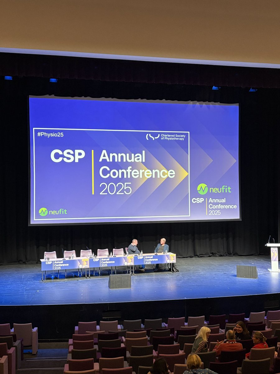 BrunaDeFig's tweet image. Day 2 at #Physio25 was incredible!
From equity &amp;amp; disability to inspiring research shaping our future plus joyful, mindful wellbeing sessions.
Time to activate my joy, quiet the little voice, and dream big. ⭐️✨
#CSP #Physiotherapy #Wellbeing