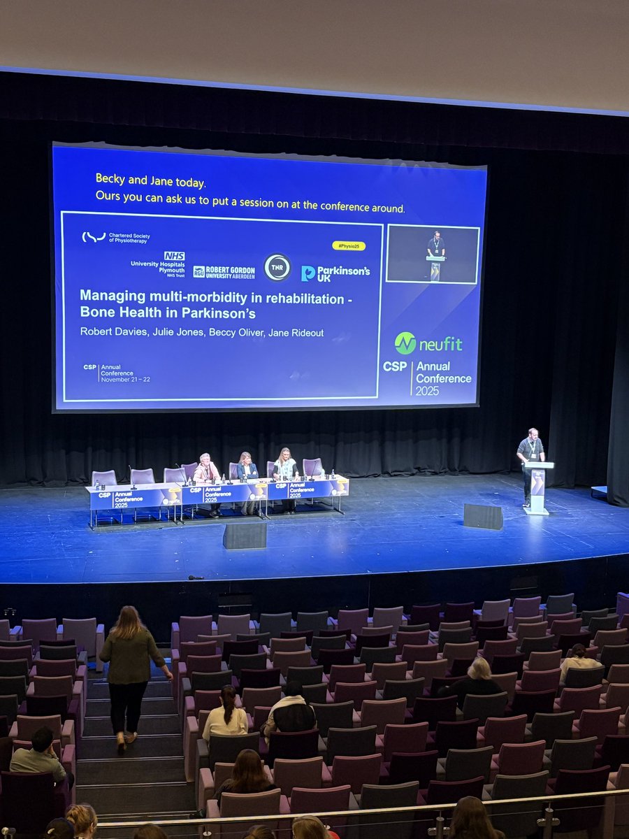 BrunaDeFig's tweet image. Day 2 at #Physio25 was incredible!
From equity &amp;amp; disability to inspiring research shaping our future plus joyful, mindful wellbeing sessions.
Time to activate my joy, quiet the little voice, and dream big. ⭐️✨
#CSP #Physiotherapy #Wellbeing