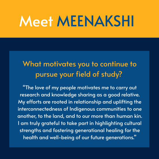 SRCDtweets's tweet image. Meet #SRCD member (and SRCD Indigenous Caucus member) Meenakshi Richardson, PhD, MS, MPH (Haliwa- Saponi)! She has worked alongside diverse Indigenous communities, government entities, and community-based organizations to provide health and human services!

Read more here:…
