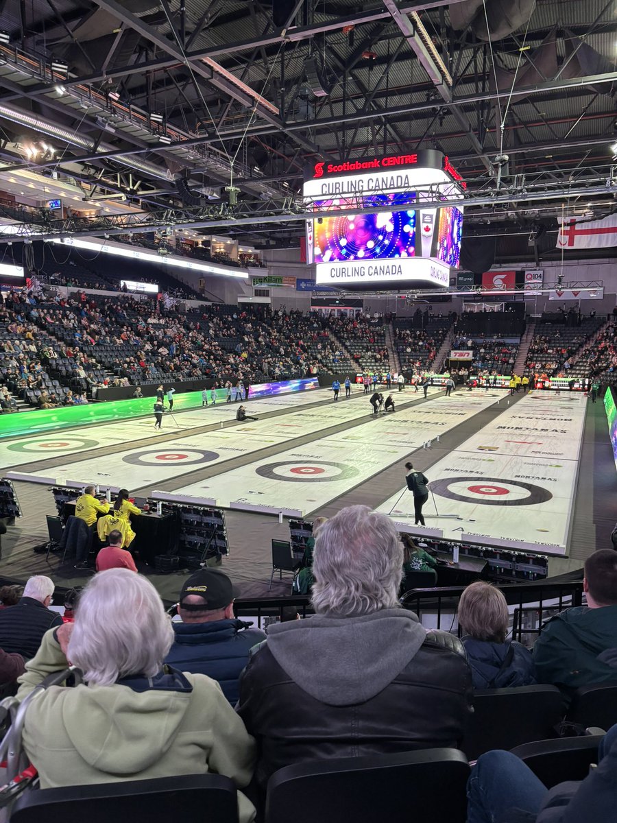 Here we go! Curling Trials  @curlingcanada #trials2025