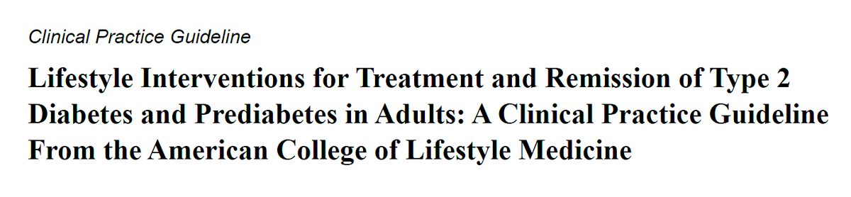 ✨ Type 2 diabetes can be reversed, and lifestyle change is the most powerful tool we have.

A new evidence review highlights that intensive lifestyle interventions, especially 
🔹whole-food, plant-based eating patterns
🔹structured physical activity
🔹weight loss
🔹behavior