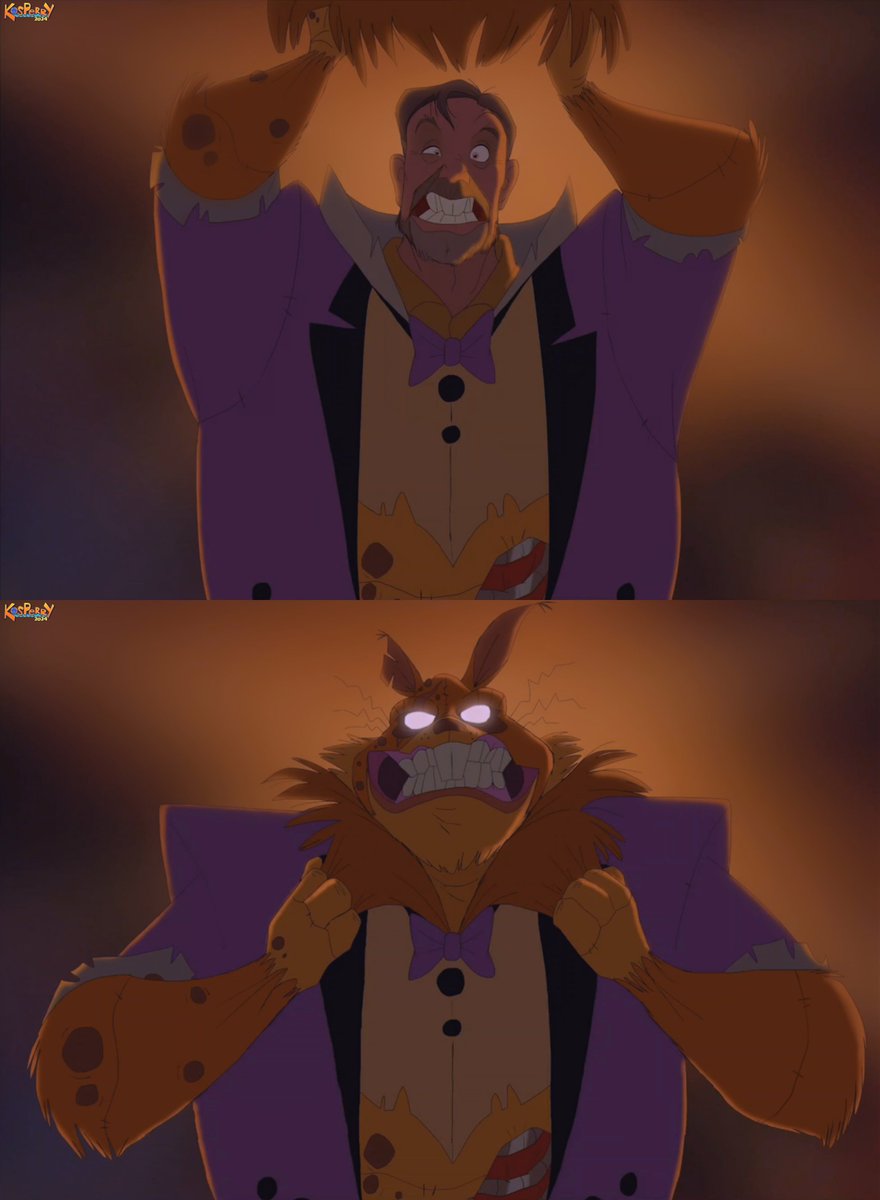 Kosperry's tweet image. With the Five Nights at Freddy&apos;s 2 movie on the way, I thought I would re-share some of the art I did based on the first movie! :D
(Drawn back in 2023 &amp;amp; 2024!)