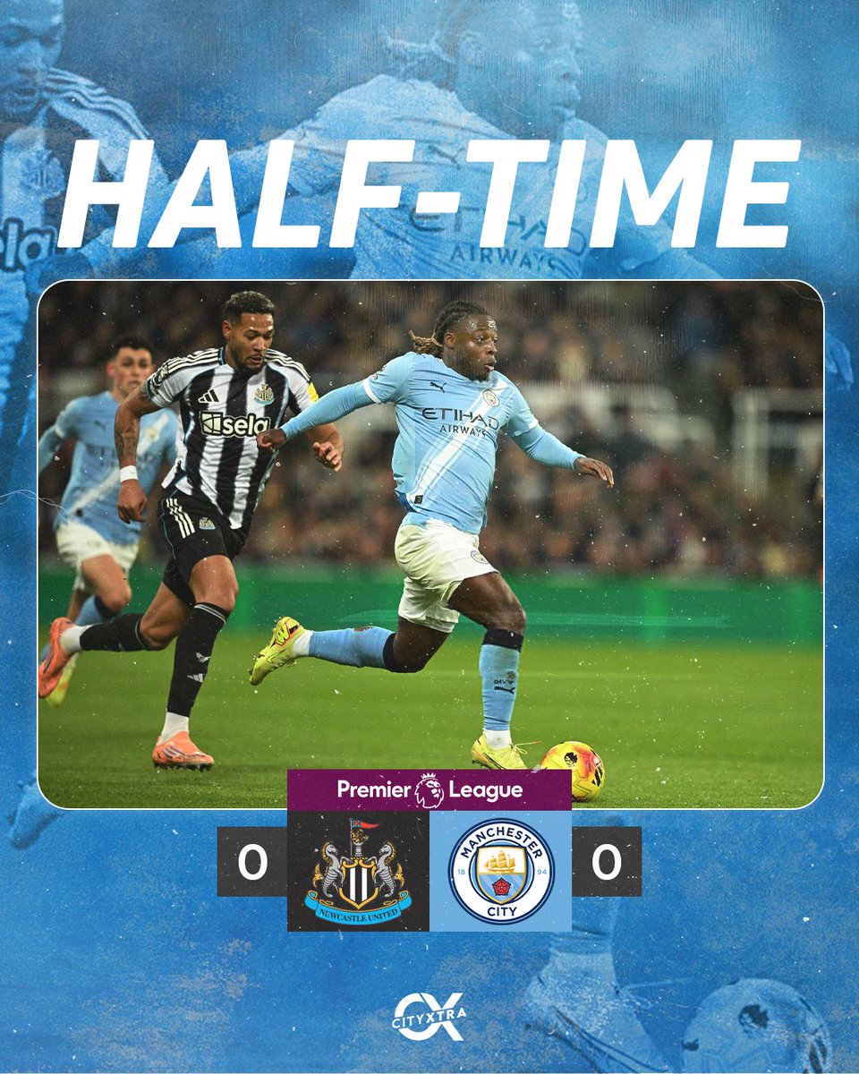 Newcastle Vs Manchester city HT 0-0

Jeremy Doku ⚡

Most chances created - 4
Defensive contributions -7
Passes into the final third - 3
Crosses - 2/2(100%)
Ball recoveries -5
Accurate long balls - 1/1 (100%)