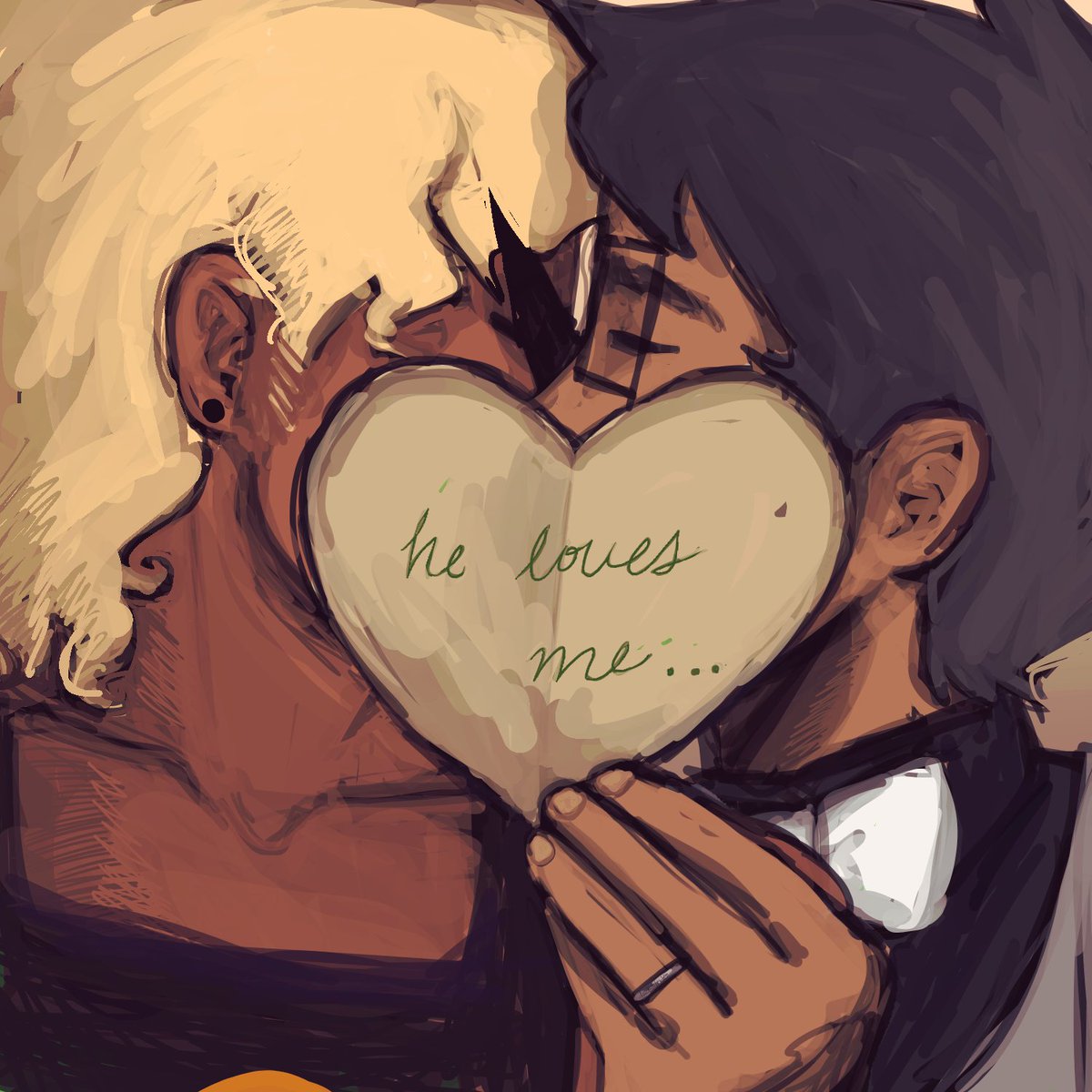 deckstrider's tweet image. first time drawing dont judge #dirkjake #homestuck