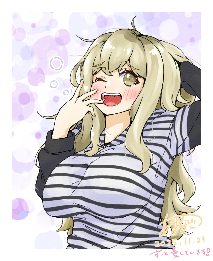 chinatsu_amami's tweet image. 忙しかったりで遅れてしまったけど昨日記念日でした🌹🎉なんか部屋着(某有名ふわふわのパーカー)で、日常を描きたかったけどなんかアレだったので同じ模様(柄？)のを無理矢理着てもらいました😇なんか記念ぽくないけど描いててこういう日常をずっと永遠に過ごしたいなと思いました🌸✨
#スクスト2