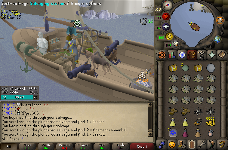 skill_specs's tweet image. Honestly considering its the first time @OldSchoolRS have done a skill im genuinely supprised at how fucking awesome its been...

I was expecting twisted bow bushes to be spawning in the ocean.. people jumping on my boat and stealing my cannons or just flat out disconnecting.…