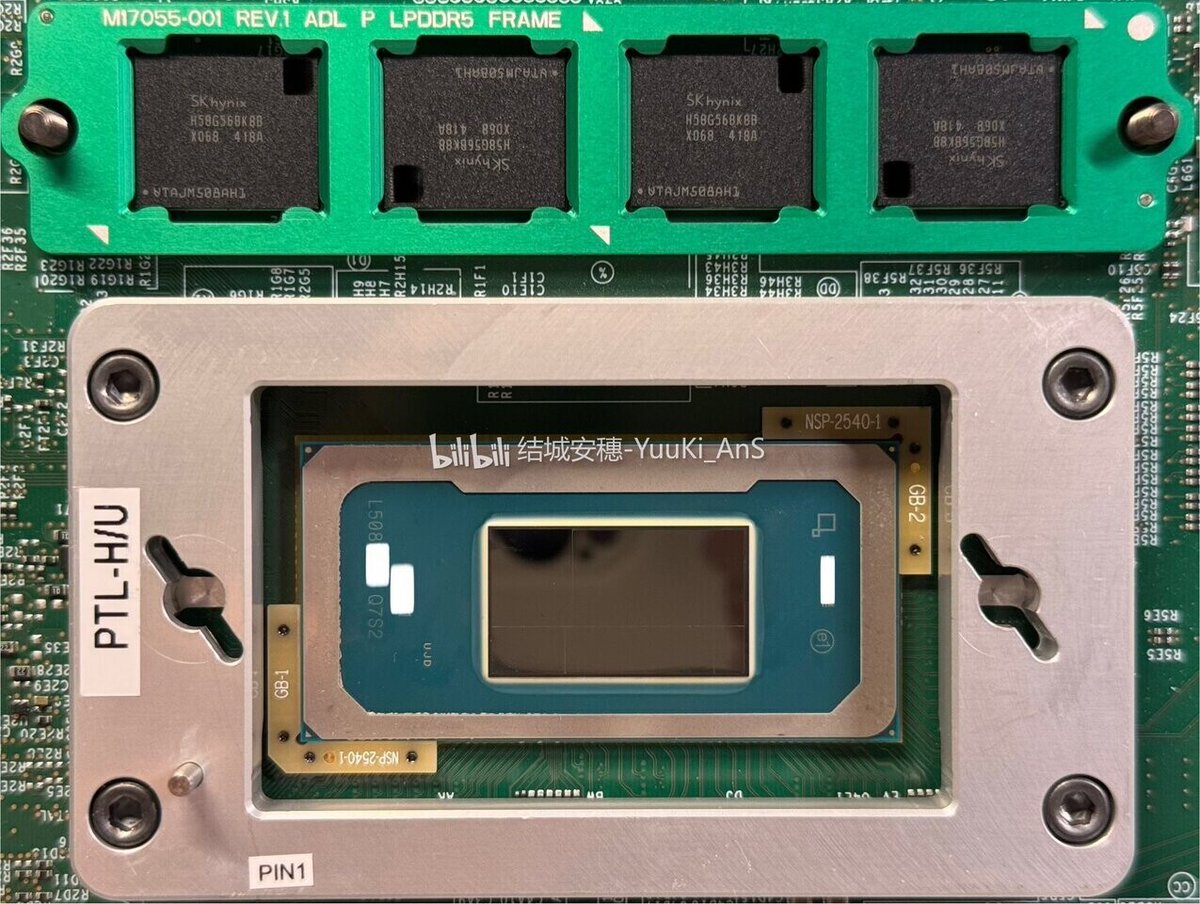 TechPowerUp's tweet image. Intel&apos;s &quot;Panther Lake-H&quot; Engineering Samples Surface in Early Testing tpu.me/gzh4