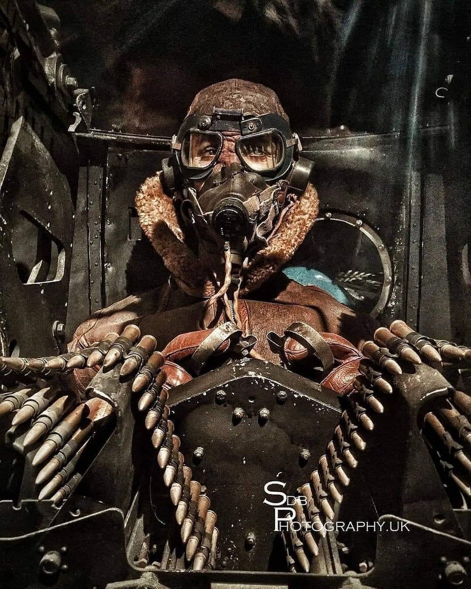 Tail gunner Lawrence Benner, on a Lancaster bomber, Royal Canadian Air Force, 1943.