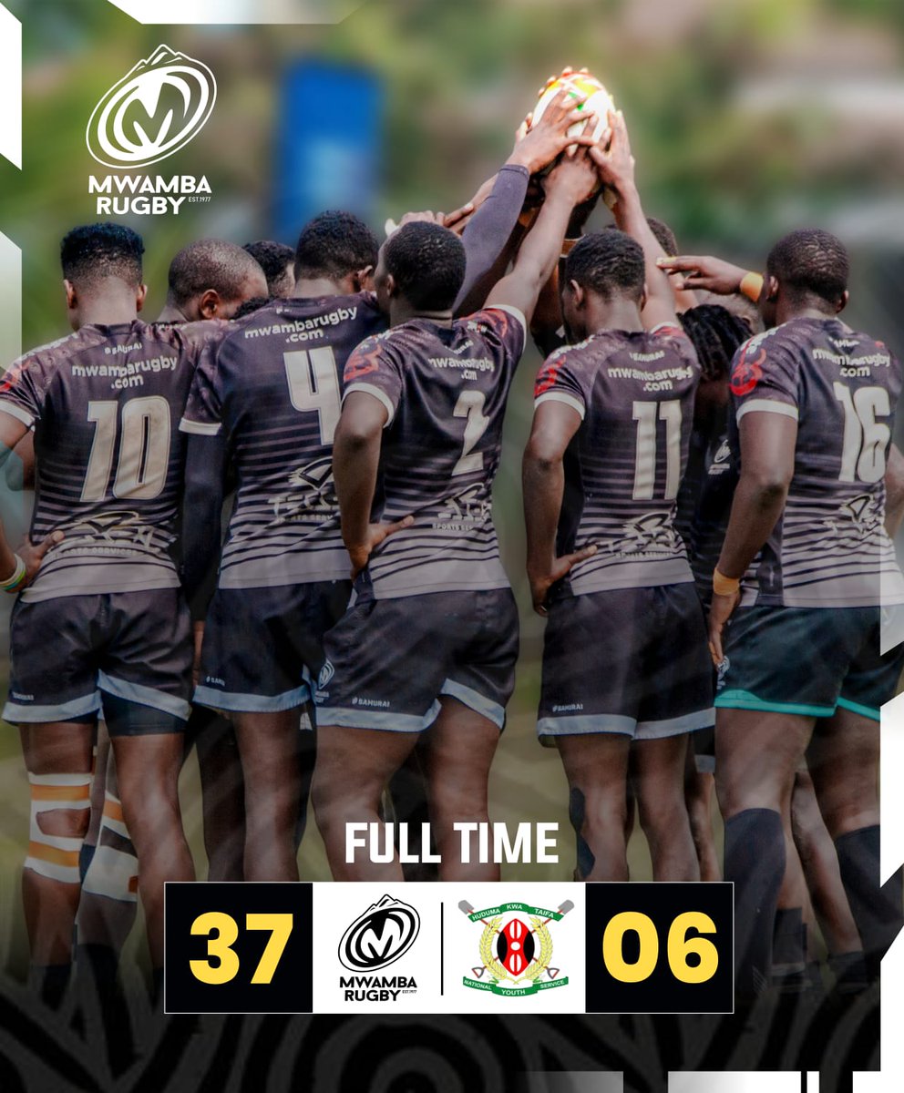 My Kulabu 🖤

What a way to start the season. 

Better must come,✅

#RoadToKenyaCup
