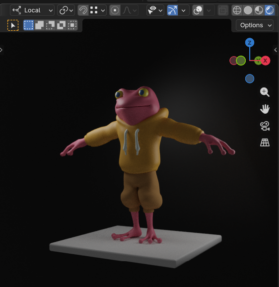 PossiblyKerwin's tweet photo. Rig Wip, with some color tests
#blender #b3d #wip #rigging https://t.co/LYl0FjVdaA