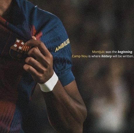 _Redduuu_'s tweet photo. He didn’t just play tonight, he made a STATEMENT. Proving his words "Montjuïc was the beginning. Camp Nou is where history will be written."

​The future isn’t coming. It’s already here. 🏟️🔟 https://t.co/6dfBt1yWJI