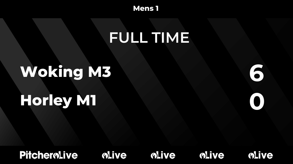 FULL TIME: Woking M3 6 - 0 Horley M1
#WOKHOR #Pitchero
horleyhockeyclub.co.uk/teams/132643/m…