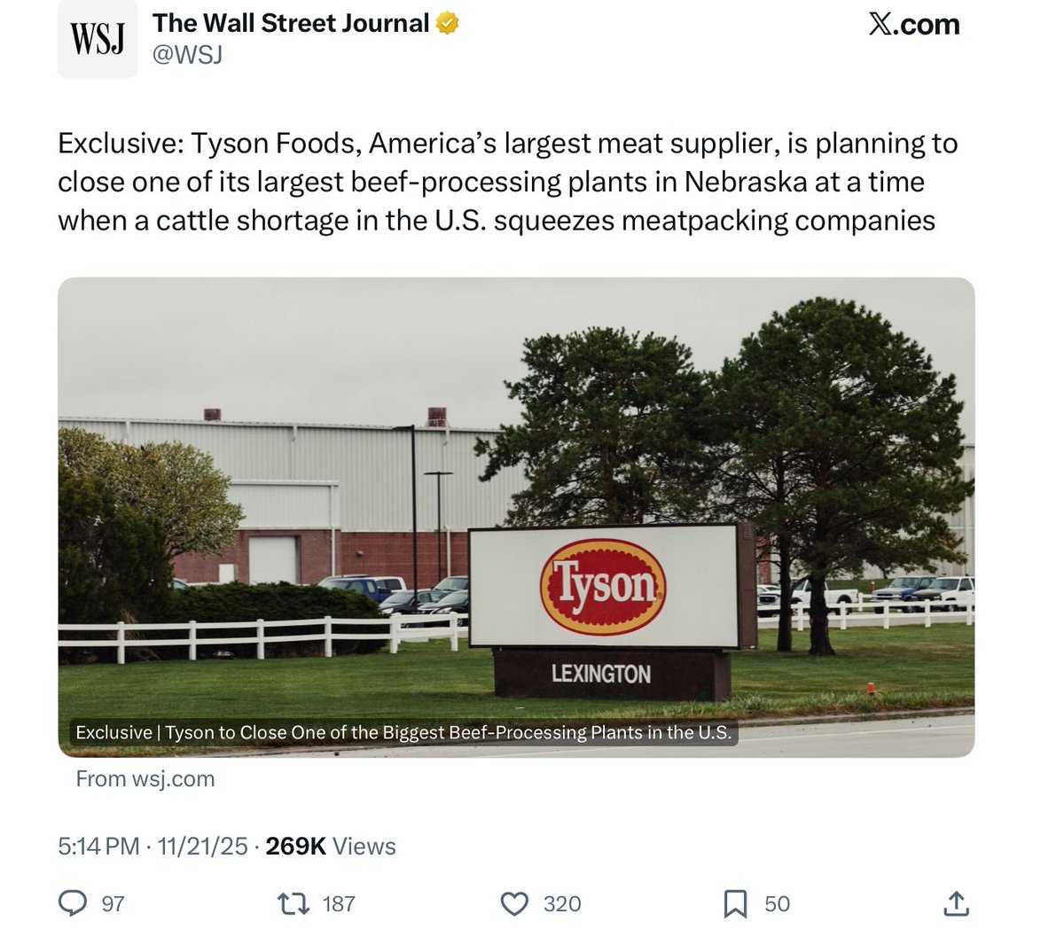 You don’t close a beef packing plant in the heart of cattle country during the greatest shortage in 75 years, if you’re expecting it to end anytime soon.