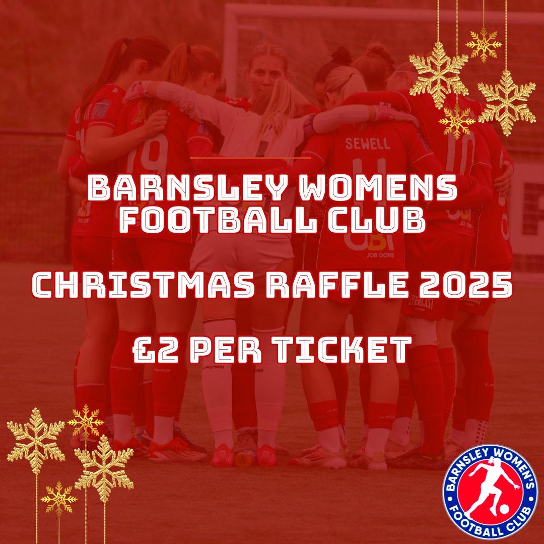 BarnsleyWFC's tweet photo. Win a signed Luke Littler signed shirt!!

Barnsley Women’s Football Club Christmas Raffle 2025

Barnsley Womens Football Club is delighted to present our exclusive Christmas Raffle, with tickets just £2 per entry, offering supporters the chance to win the top prize of an authentic Luke Littler signed shirt.

This is a rare opportunity to own a piece of sporting memorabilia from one of darts' most exciting talents, and current PDC World Number One, and reigning World Champion.

We also have a pair of Nike Football Boots, A Signed Barnsley Women’s FC Shirt and much more.

The draw will be done on Thursday 18th December and will be posted across all of our social media platforms.

Every raffle entry supports the club's continued development and success.

Purchase your ticket today (link below for online purchase) for your chance to win this exceptional prize and contribute directly to Barnsley Womens FC.

Whilst we are selling physical tickets, we also have the opportunity to purchase online, via the link below.

Every online entry will be have a physical written ticket for draw purposes.

Thank you to @LukeTheNuke180 for the shirt, and best of luck in the upcoming World Championships!

https://t.co/JtkUo6fkGy