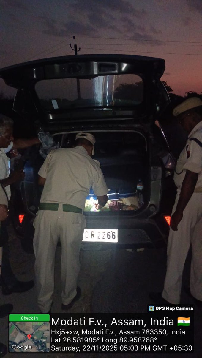 Regular vehicle checks in Kokrajhar are playing a key role in strengthening security, ensuring public safety, and deterring unlawful activities.
<a href="/himantabiswa/">Himanta Biswa Sarma</a> 
<a href="/CMOfficeAssam/">Chief Minister Assam</a> 
<a href="/DGPAssamPolice/">DGP Assam</a> 
<a href="/assampolice/">Assam Police</a> 
<a href="/HardiSpeaks/">Hardi Singh</a>