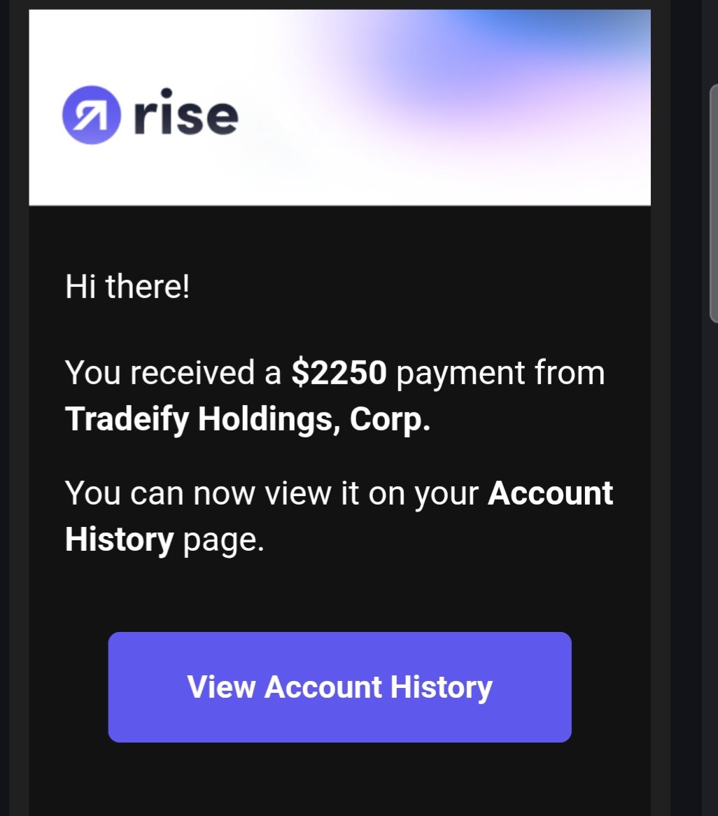 Payout #7 
Not luck. Not genius.
Just the 7th time I REFUSED to blow up! 
Quit chasing the 1st payout like it’s the finish line.
Lock in my friends! 💪