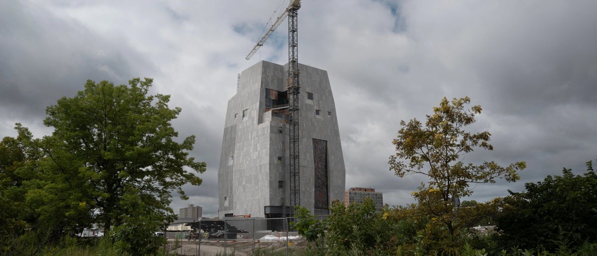 AwakenedOutlaw's tweet image. Methinks that Obama's "Library" (currently slated to cost upwards of $1 billion+ even though initially estimated to cost $300 million) could easily be retrofitted and transformed into a prison tower.

You have to admit that there's a poetic justice to be had here.

That and it's…