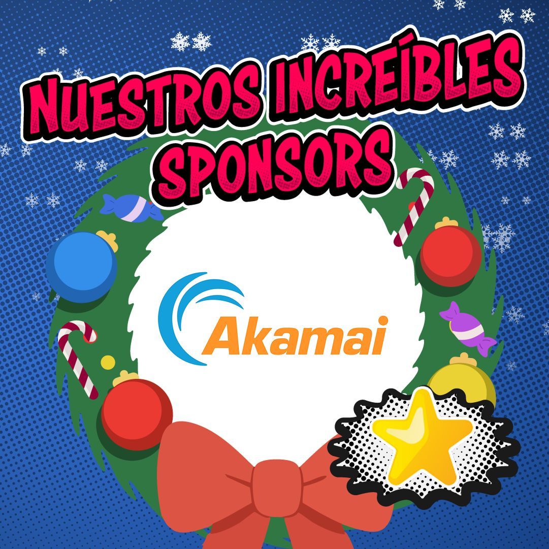 posadev's tweet image. 🎄⚡@Akamai  se une a Posadev como sponsor Oro.

La red que acelera Internet ahora impulsa nuestra posada geek. 

Sí: Santa también usaría su CDN. 🎅🚀