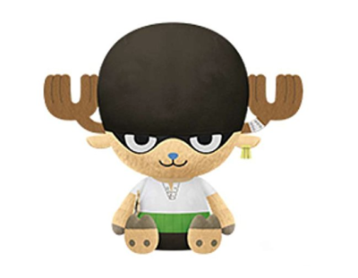 zoIuz's tweet photo. the amount of merch there is of chopper dressed as zoro...that's literally his big brother eughh he loves him https://t.co/kiMT7s0t9P
