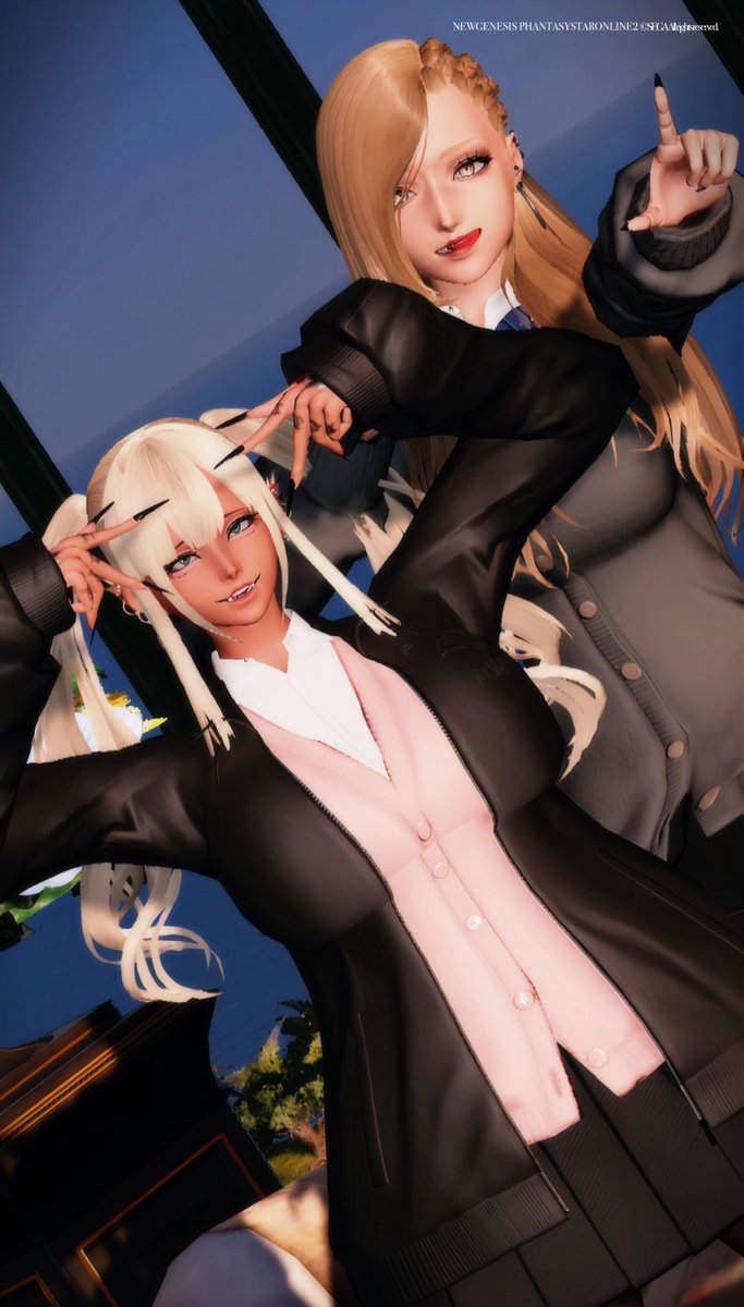 強強ざいさんいただきました✌︎('ω')✌︎感謝！！
#りずむロゴ 
#PSO2NGS_SS