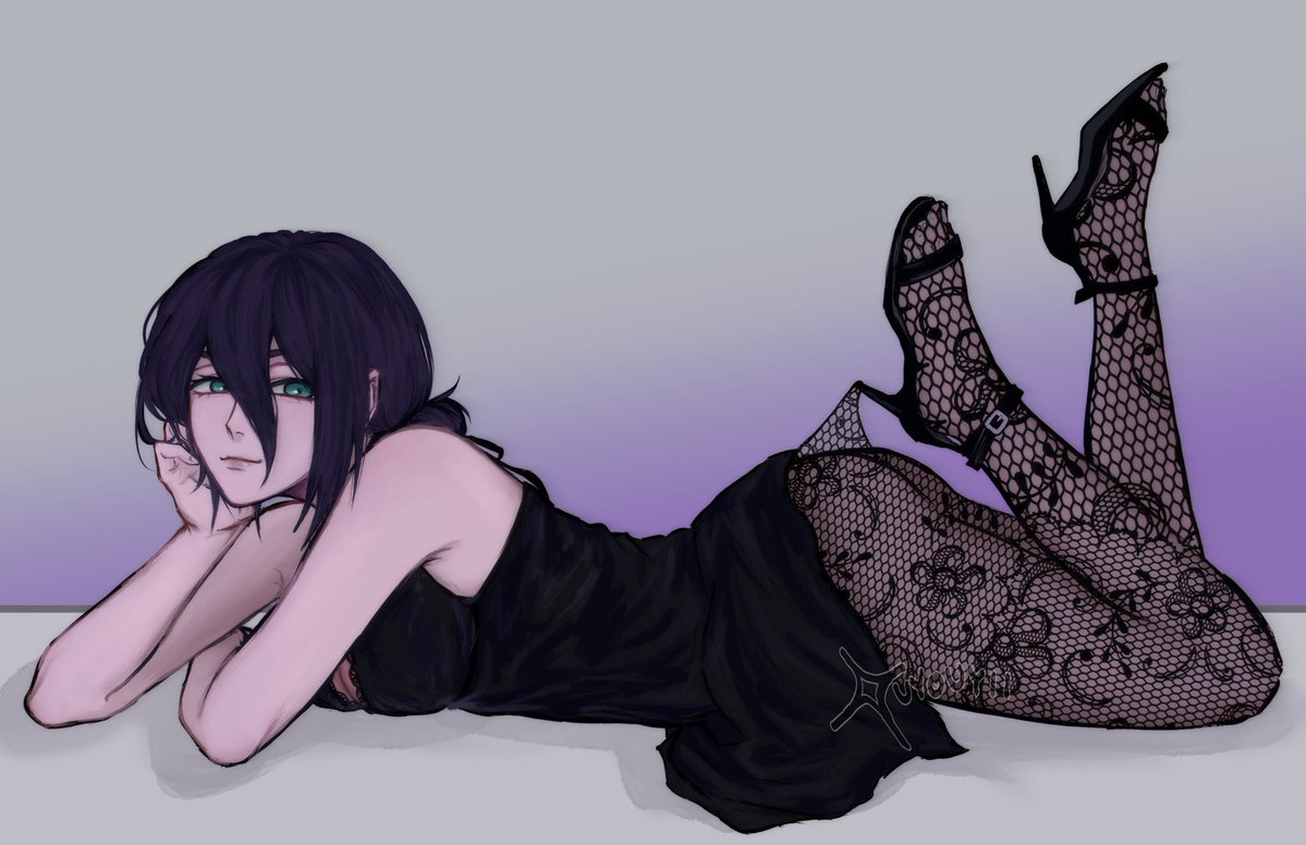 xuyouyii's tweet image. i&apos;m kind of late to this trend 🗿
#chainsawman