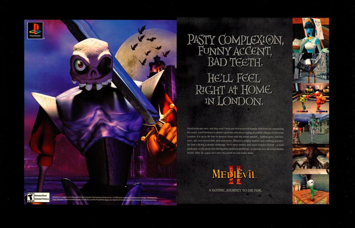 'MediEvil 2'
PlayStation
 ift.tt/3GvzRkf