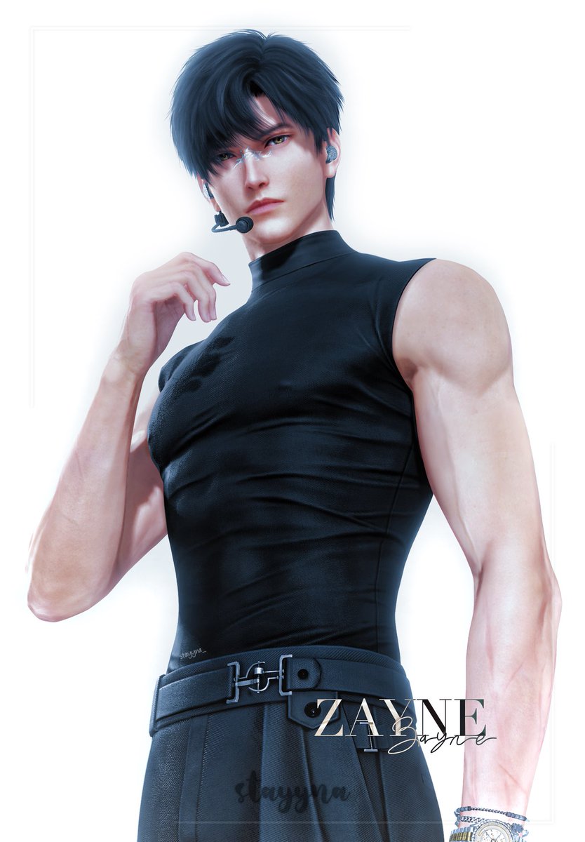 stayyna_'s tweet image. He looks so good like this🫠😳 
#zayneloveanddeepspace