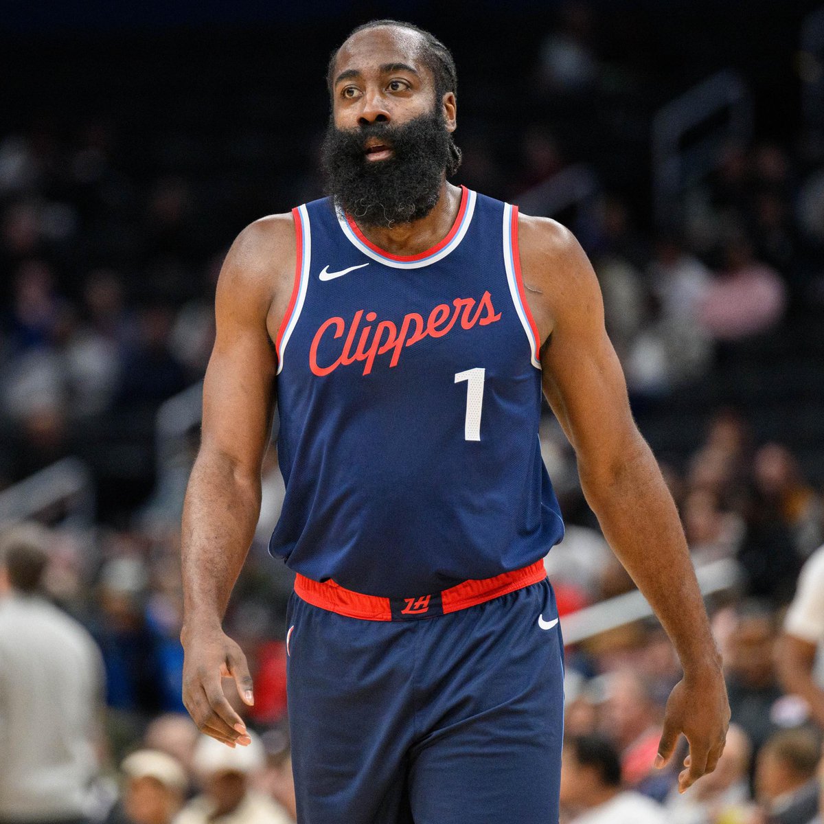 LegionHoops's tweet image. JAMES HARDEN IN THE FIRST QUARTER:

27 POINTS
9/12 FG
5/7 3P

OH MY GOODNESS.