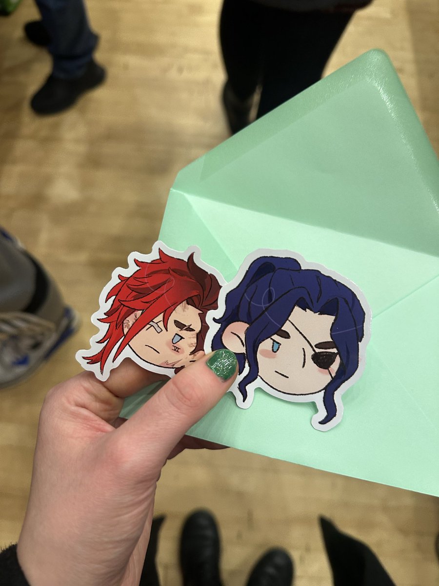 Stickers I got at our local comic con