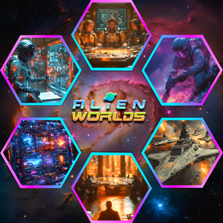 Players across the Alien Worlds metaverse can jump into a wide range of community-created experiences. Compete in Milky Way Miner, take on strategic battles in Mercenary Battlegrounds, play turn-based matches in Mayhem, track your mining and NFTs through Mission Control, craft