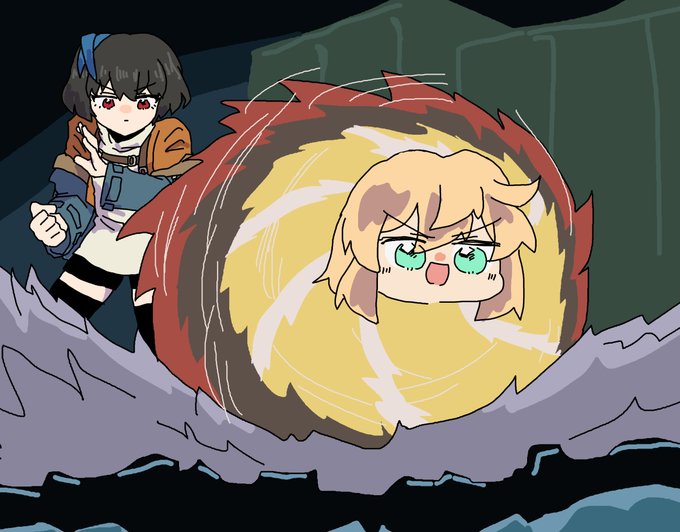 お題箱「ヨーヨーの顔出し着ぐるみを着ながら回転するブリジットちゃん」
お題箱「おみみ私と結婚してお互い彼氏と彼女作ろうよ 代わりにおみみのお尻いじったるから」けついじってくれるなら良いかぁ 