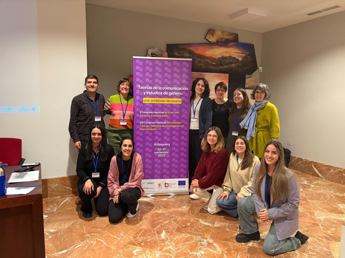 Así acaba nuestra andadura por el #CongresoTMICGenCom con nuestras compañeras de la <a href="/fcdmurcia/">UMU Comunicación y Documentación</a> 🪻