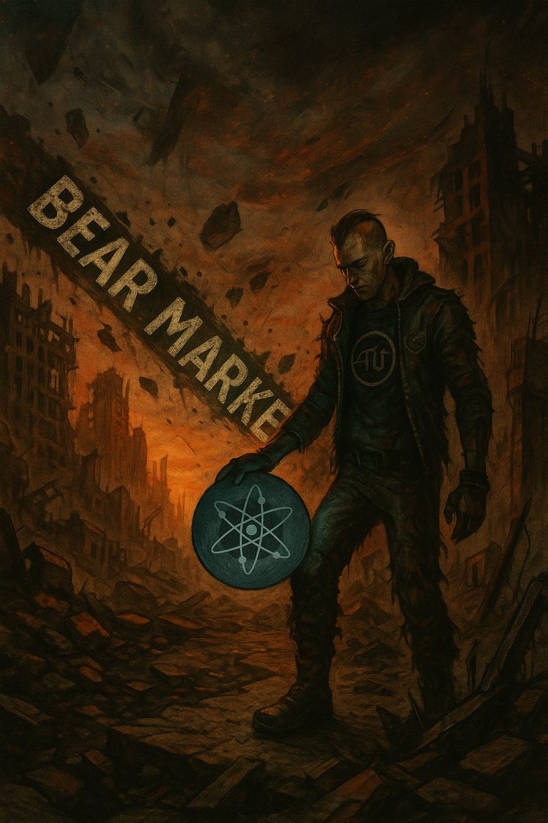 Makovich1987's tweet image. When the market goes full doom-mode, but POSTHUMAN refuses to let ATOM touch the floor.
#Posthuman #Cosmos #Juno #ATOM