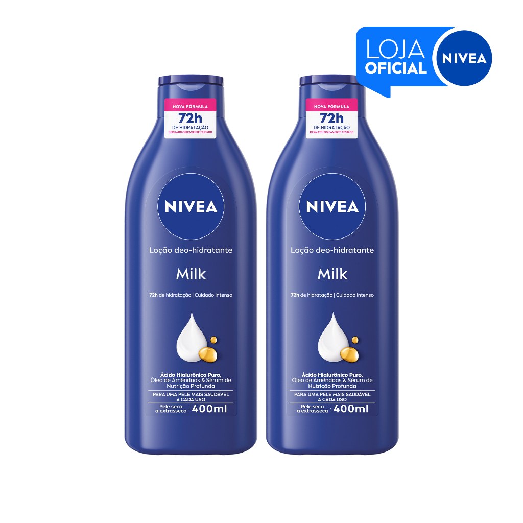 hellenhsl's tweet image. 🛍️ KIT NIVEA Loção Hidratante Milk Pele Seca a Extrasseca 400ml 2 Unidades

💥 *Por R$ 33,99*

🛒 Compre aqui 👉 s.shopee.com.br/BMC4JVrr2

⚠️ *Promoção sujeita à alteração de preço e estoque do site*