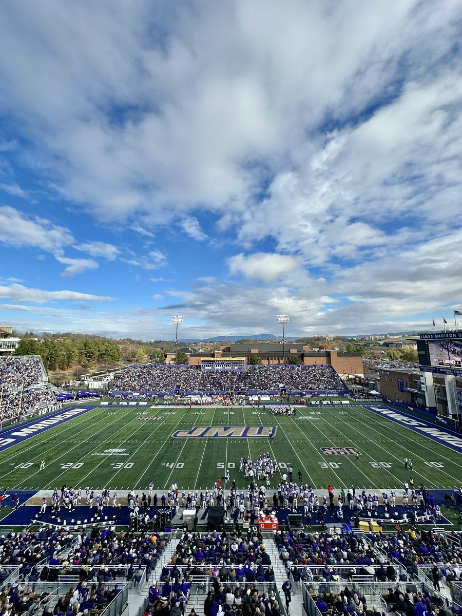 The view watching <a href="/JMUFootball/">JMU Football</a> is highly underrated