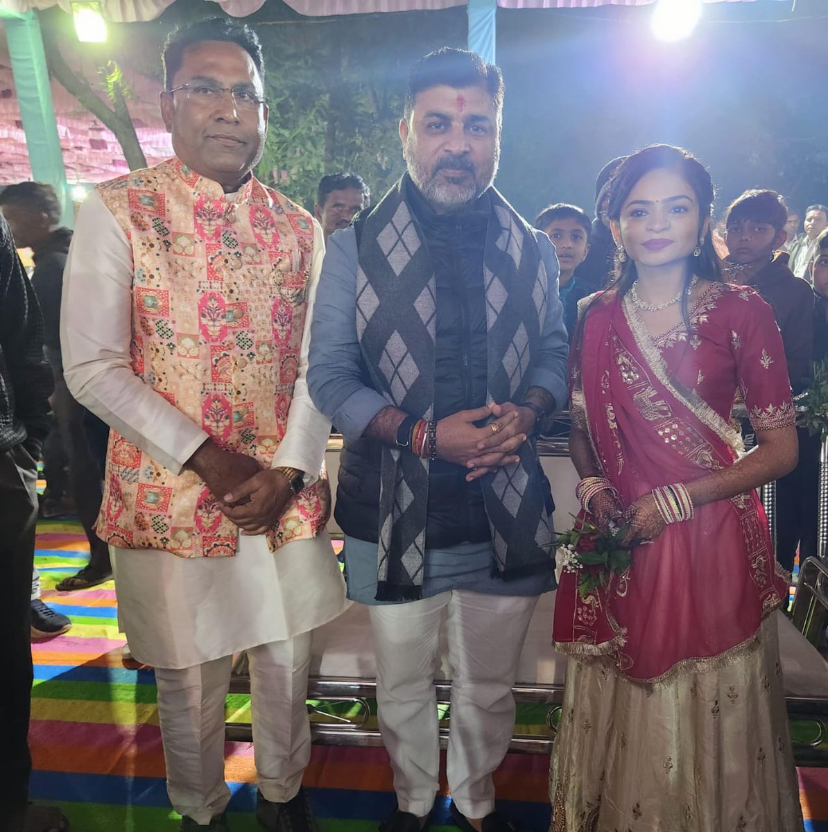 MLASanjaysinh's tweet image. આજ રોજ મારા મત વિસ્તાર ભાણાપુરા પાલડી ના કાર્યકર્તા શ્રી કનુભાઈ ચંદુભાઈ ના આમંત્રણ ને માન આપીને લગ્ન પ્રસંગે હાજરી આપી....