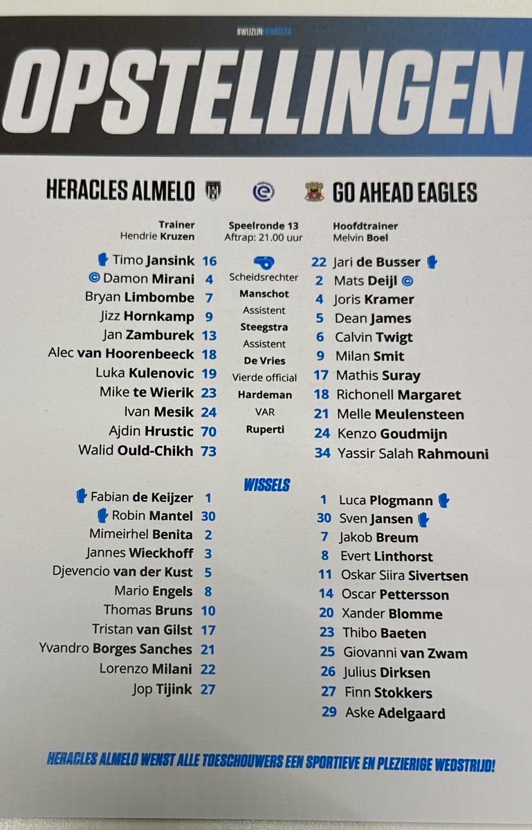 Opstellingen #hergae