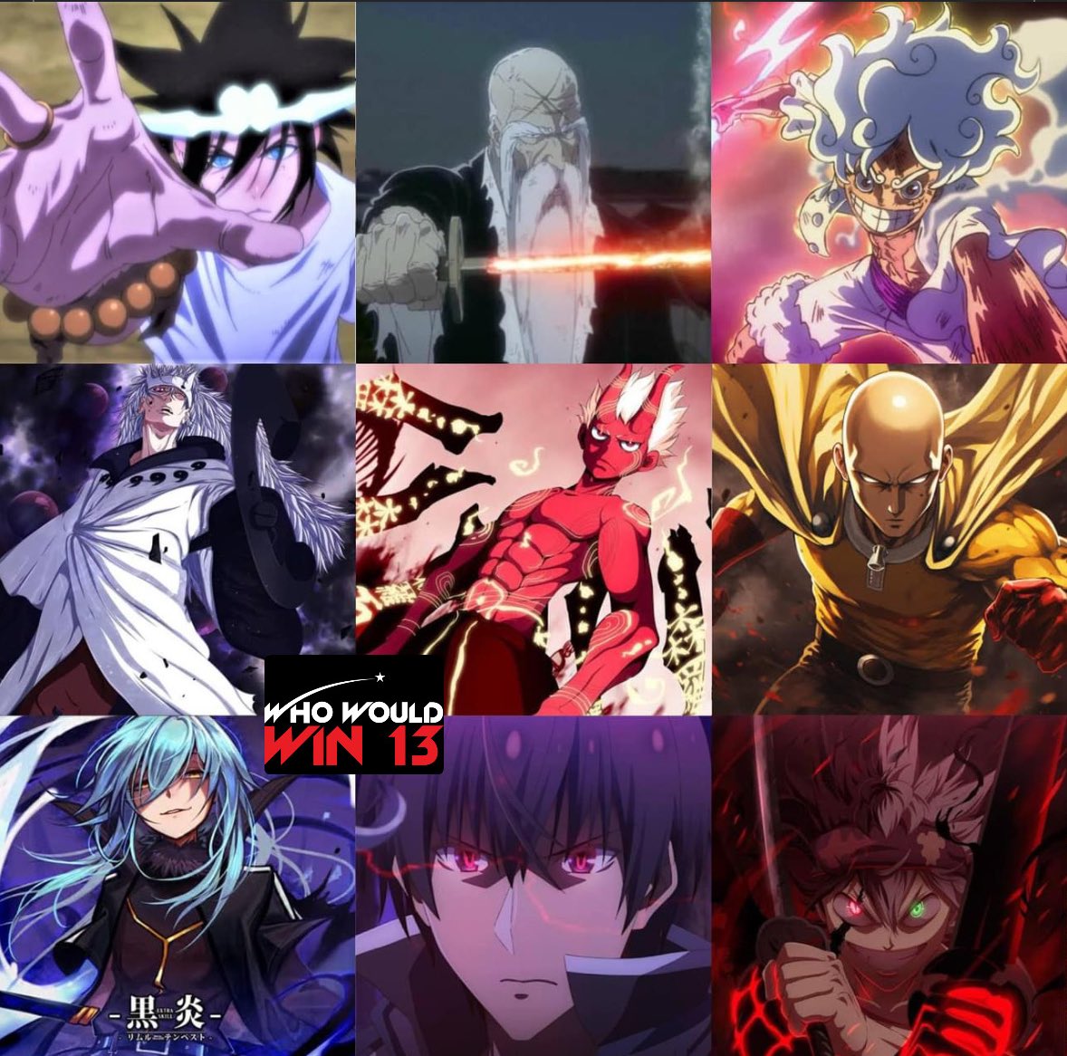 WhoWouldWin13's tweet image. Who wins this #FreeForAll⚔️💥⁉️ and why⁉️

#whowouldwin #deathbattle #trending #viral #anime #boss