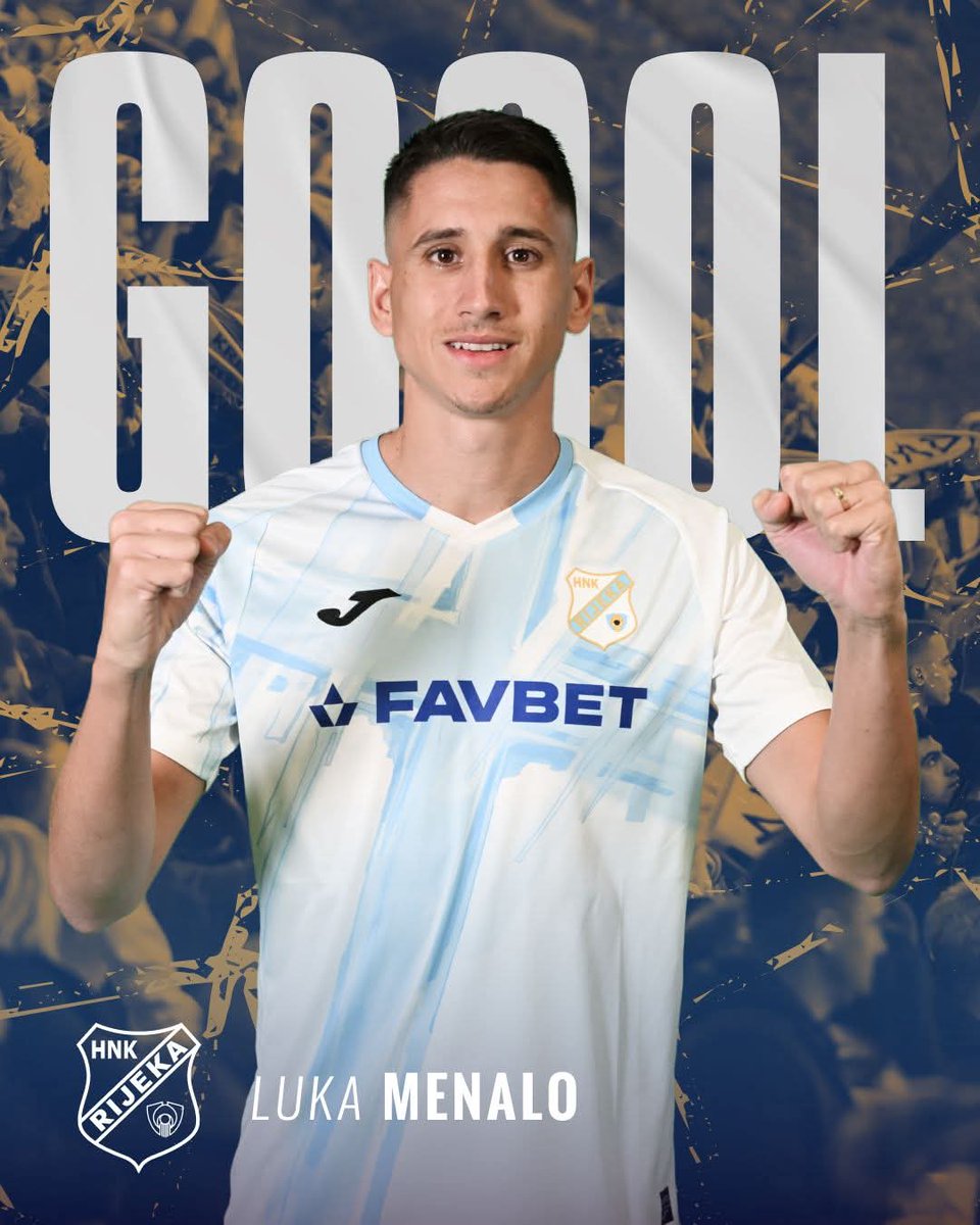 NKRijeka's tweet image. GOOOLLLL 

⚽️ Rijeka - Hajduk 5:0 (86&quot;) 🔵⚪️ 

#ZajednosmoRijeka #HNKRijeka