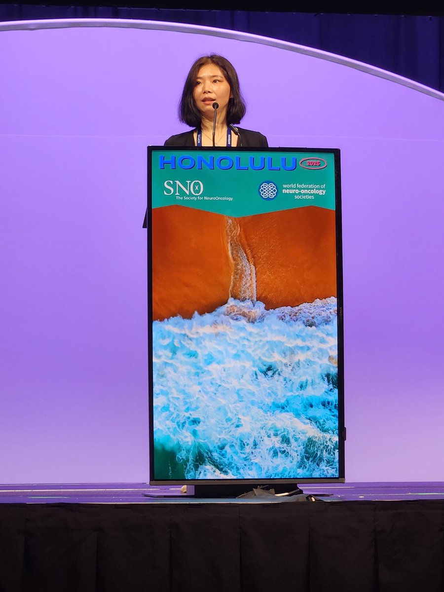 NeuroOnc's tweet image. Lu Sun Top Scoring Abstract Presentation: Dual immune checkpoint blockade for surgically accessible recurrent glioblastoma: clinical and molecular outcomes. #SNO2025 #WFNOS #ScientificMeeting