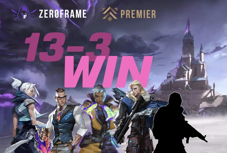 Zero_Frame_og's tweet image. VAMOOOSSSS💜💜💜

1️⃣3️⃣-3️⃣ vs Artic Esportss

#PREMIER | #VALORANT