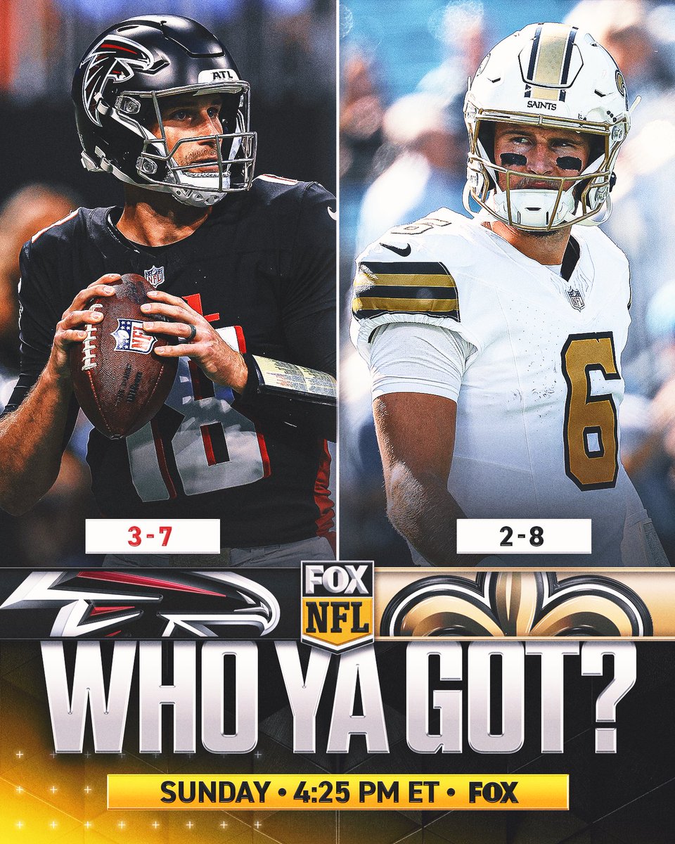 An NFC South battle 😤

America’s Pick will be revealed live on FOX NFL Kickoff airing at 11am ET/ 8am PT Sunday 📺