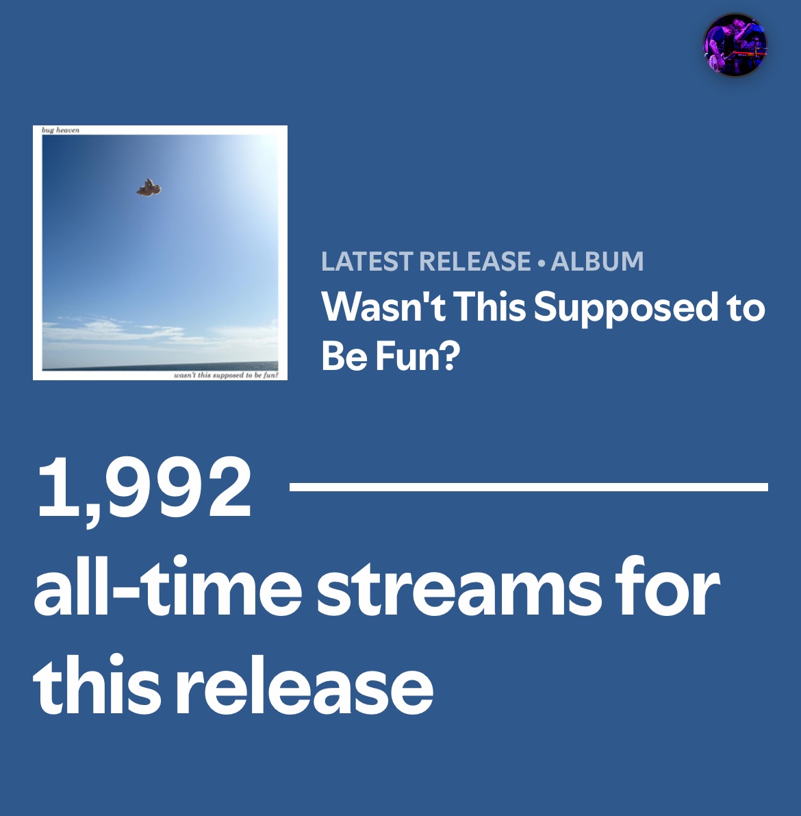 either 8 of you or maybe even 10,000 of you should repost &amp; go stream this real quick
linktr.ee/bugheaven