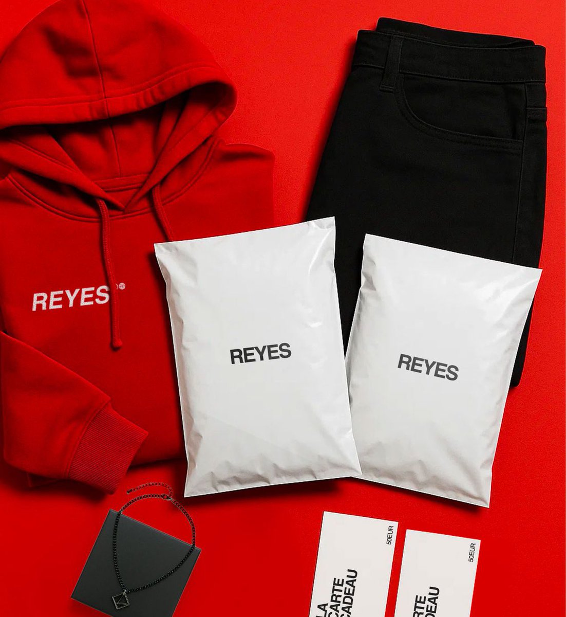 ReyesClothes's tweet image. #Concours 🔓
Tente de gagner 300€ de vêtements et des cartes cadeaux / Netflix / Amazon / Fnac… 
👉 Follow + RT pour participer.

Profitez du concours pendant le #BlackFriday 🎁 Code: BF50 jusqu’à -70% sur la boutique. 

Rendez-vous ici: reyes-clothing.fr/fr/47-nouveaut…