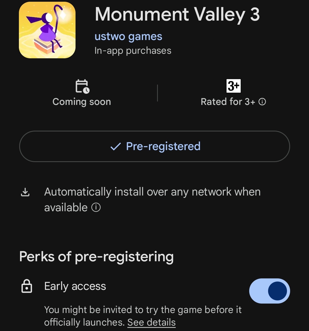 ANDROOSGAMEPLAY's tweet image. &amp;gt;Monument Valley 3 Coming Soon For Both Android &amp;amp; iOS Devices 
&amp;gt;Expected Release Date: Dec 03, 2025
&amp;gt;Full Gameplay 
youtu.be/htxAYUvCxUo