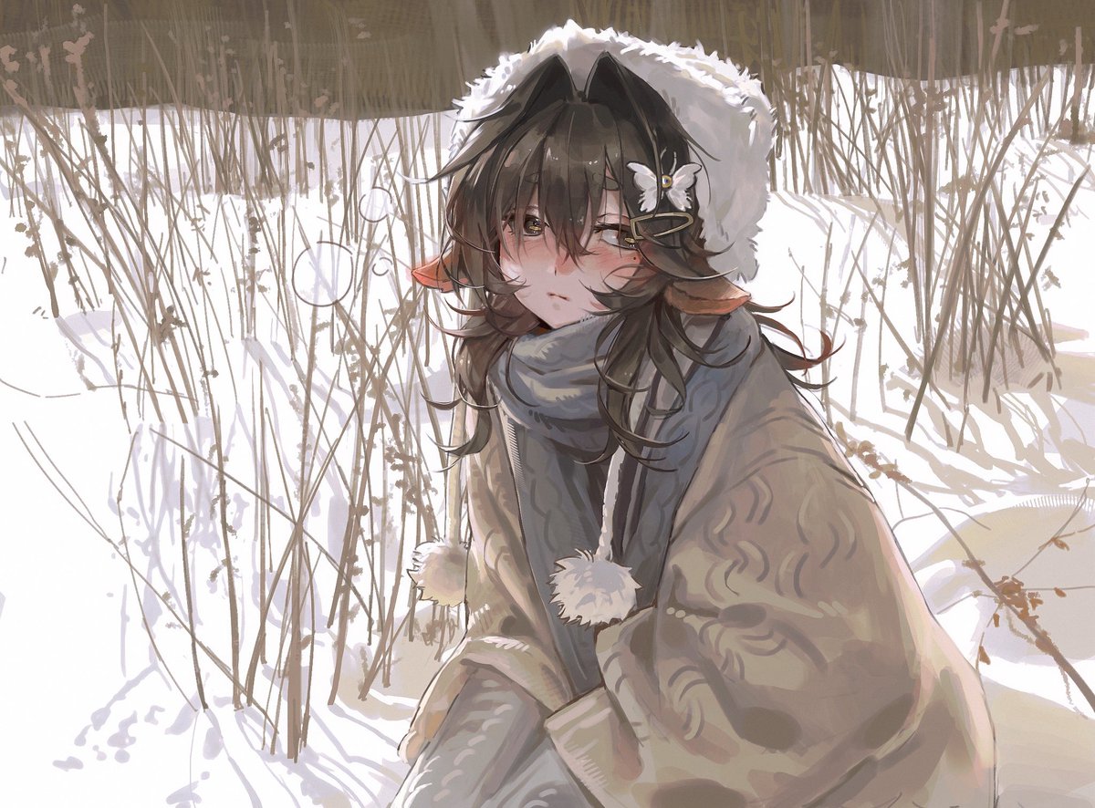 kiriharaaki1019's tweet image. 雪地