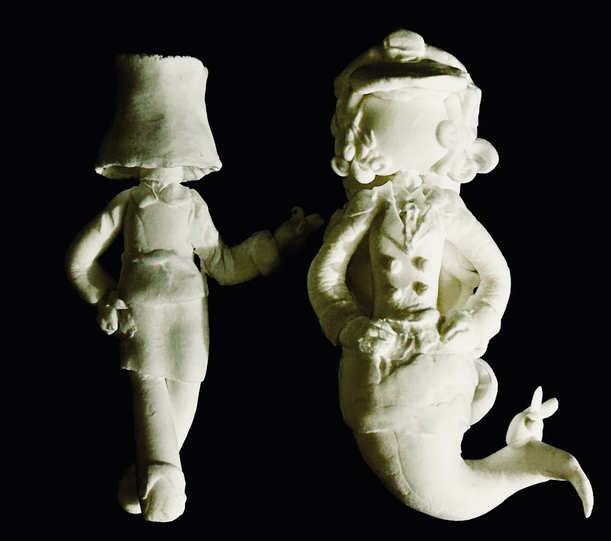 never using clay again #hauntedlibrary