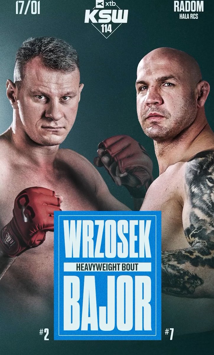 Michael96PL's tweet image. Dla Arka dobry rywal, postawi się Bajor mocno. #KSW114