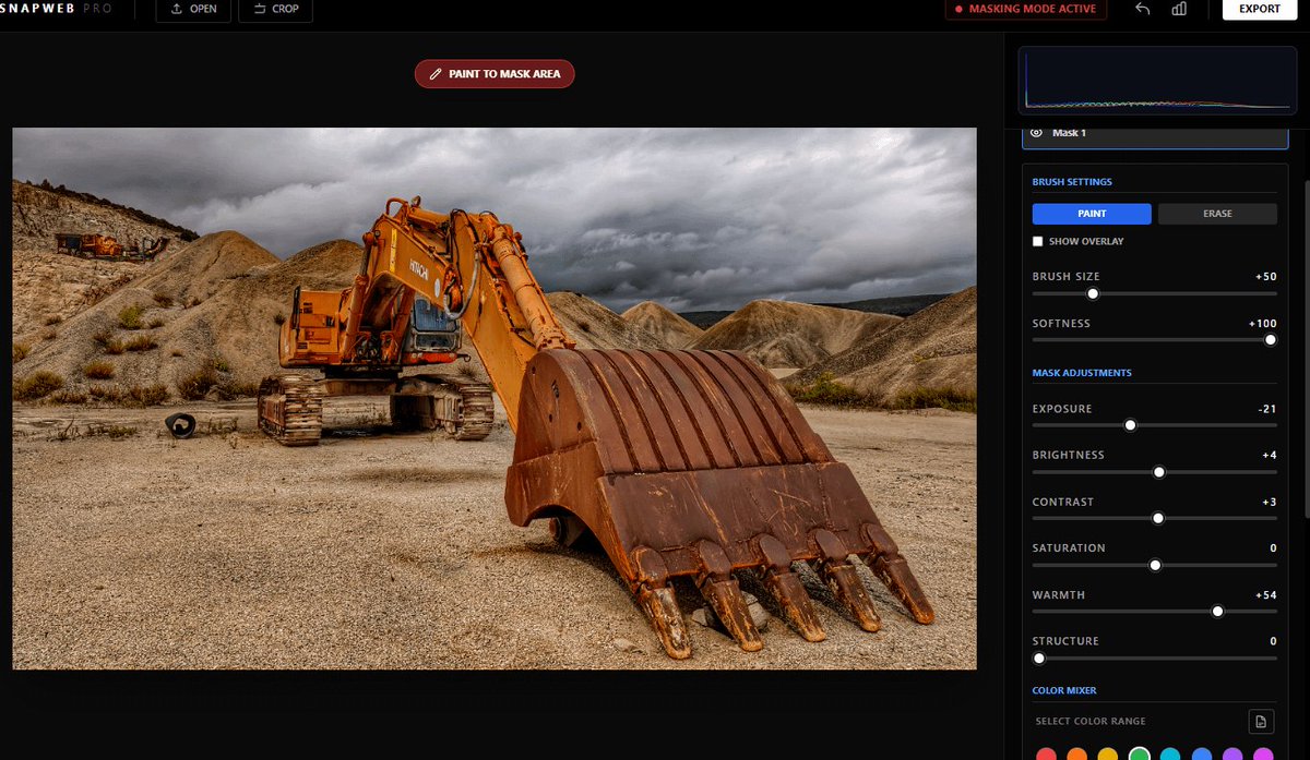 Jacky_Tech's tweet photo. I couldn't find a simple PC photo editor like Snapseed, so I asked #Gemini to build one. After a few prompts, I got a perfect, working solution! It's wild that #AI can create a missing tool so quickly.

Link: https://t.co/eLNnNvNNyR https://t.co/hejZMnEniB