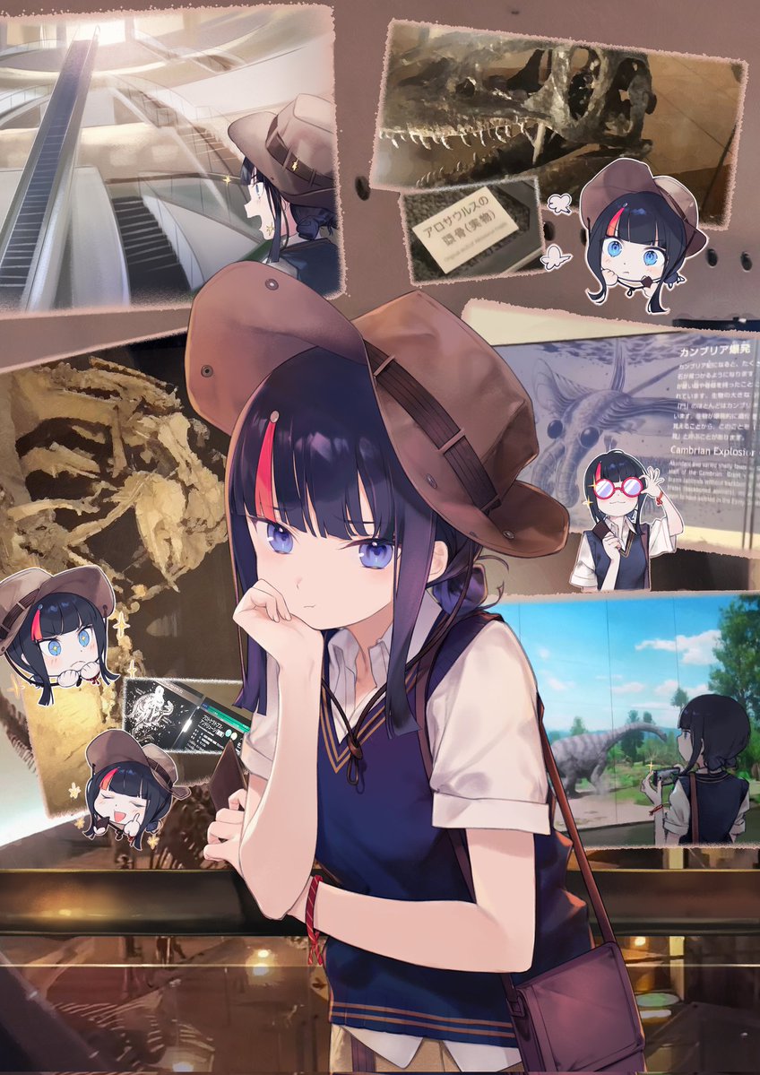 daisi_gi's tweet image. 「もう～」
📷🕶️📝💫
#FGO #宇津見エリセ
#FGO10周年